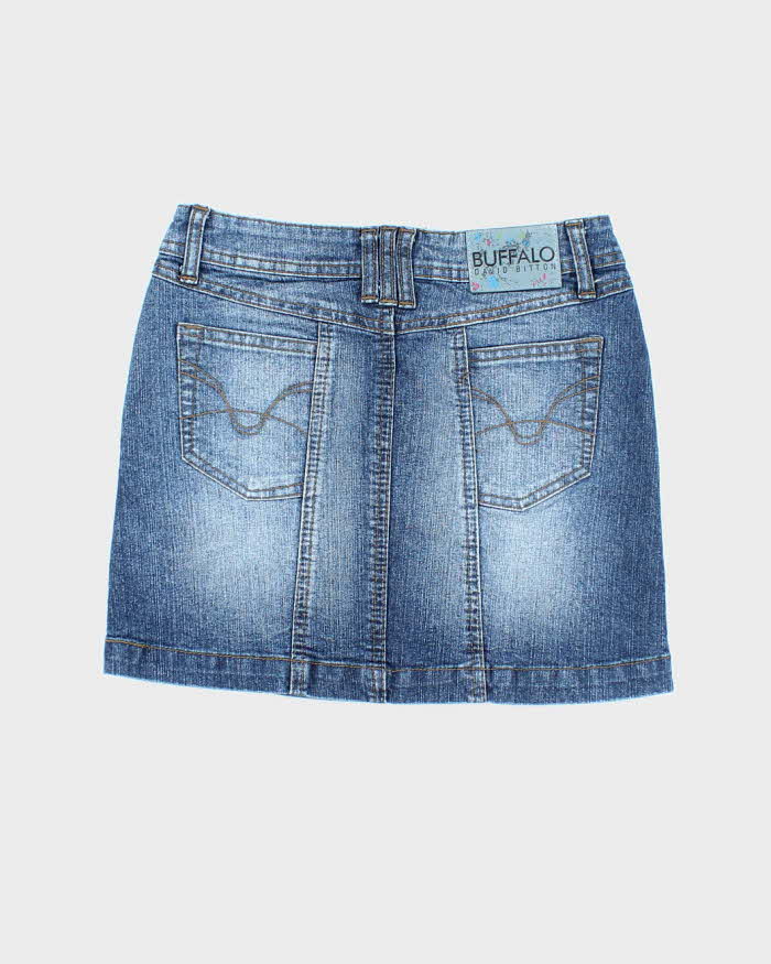 Vintage Y2k 00s Buffalo Denim Mini Skirt - XS