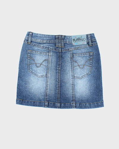 Vintage Y2k 00s Buffalo Denim Mini Skirt - XS