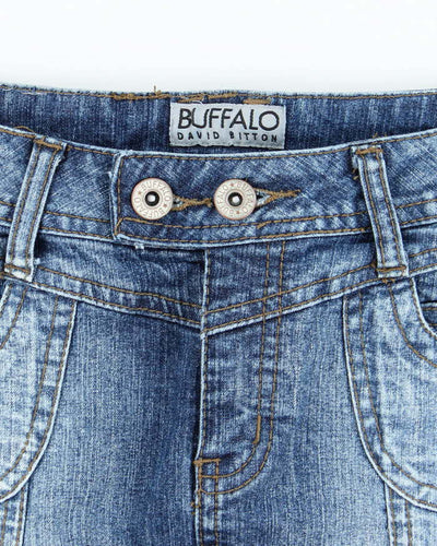 Vintage Y2k 00s Buffalo Denim Mini Skirt - XS