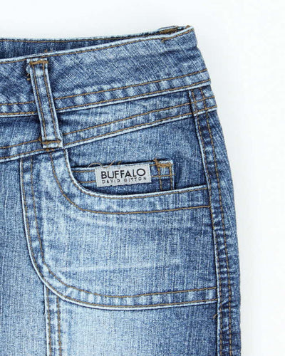 Vintage Y2k 00s Buffalo Denim Mini Skirt - XS
