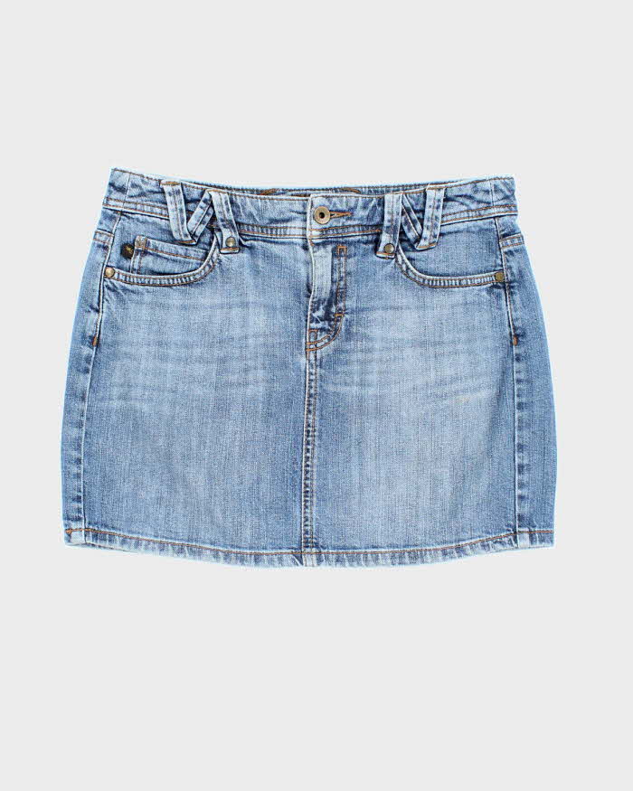 Vintage Y2k 00s Esprit Denim Mini Skirt - S