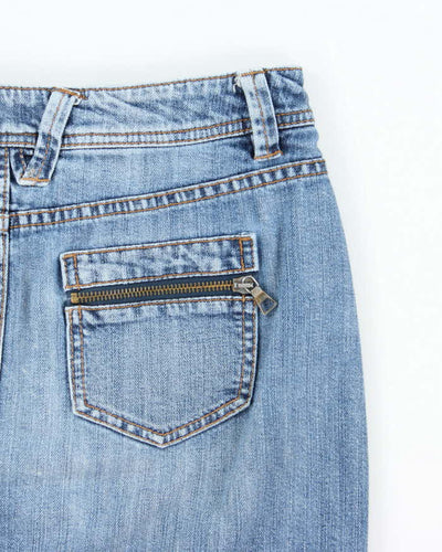 Vintage Y2k 00s Esprit Denim Mini Skirt - S