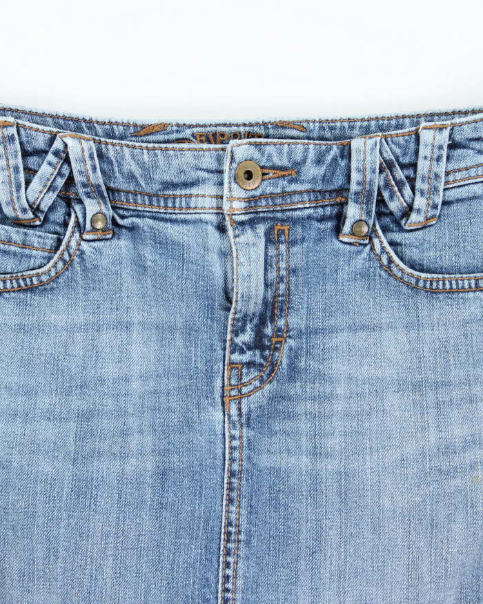 Vintage Y2k 00s Esprit Denim Mini Skirt - S