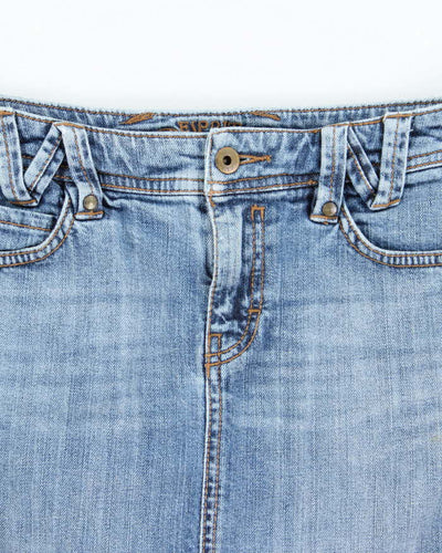 Vintage Y2k 00s Esprit Denim Mini Skirt - S