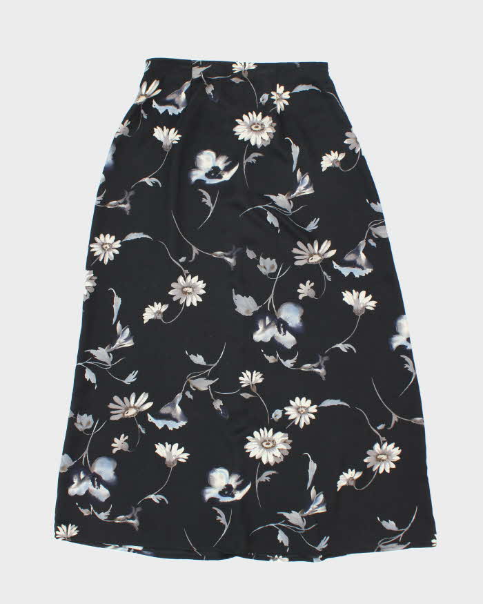 Vintage 90s M Collection Floral Skirt - XS