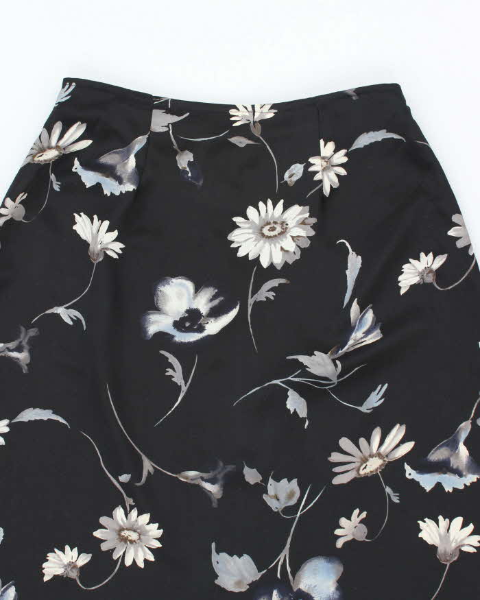 Vintage 90s M Collection Floral Skirt - XS
