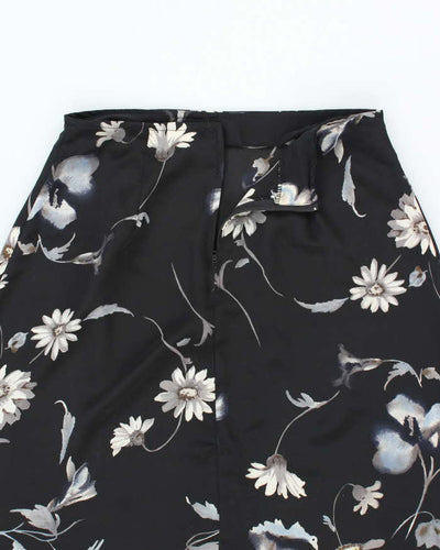 Vintage 90s M Collection Floral Skirt - XS