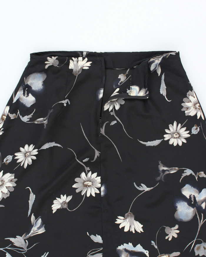 Vintage 90s M Collection Floral Skirt - XS