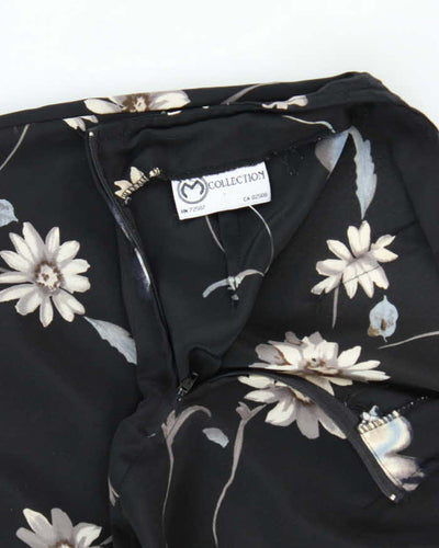 Vintage 90s M Collection Floral Skirt - XS