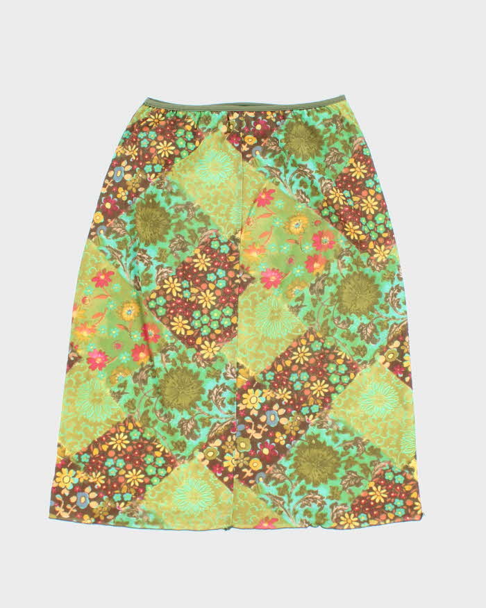 Vintage 90s The Original Floral Skirt - XS