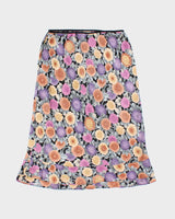 Vintage 90s Lauren M Floral Skirt - S