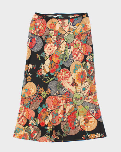 Vintage 90s Melissa Floral Pattern Skirt - S
