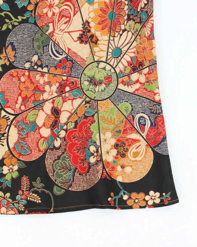 Vintage 90s Melissa Floral Pattern Skirt - S
