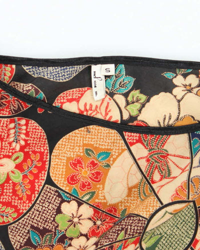 Vintage 90s Melissa Floral Pattern Skirt - S