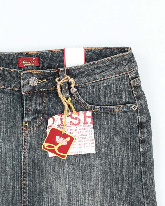 Deadstock Vintage Y2k 00s Dish Denim Skirt - S