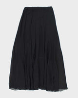 Vintage 90s Ralph Lauren Beaded Maxi Skirt - S
