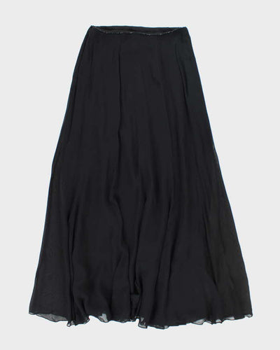 Vintage 90s Ralph Lauren Beaded Maxi Skirt - S