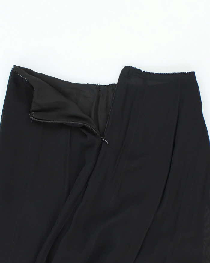 Vintage 90s Ralph Lauren Beaded Maxi Skirt - S