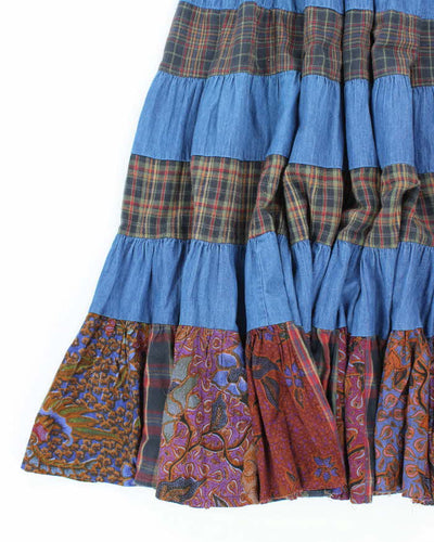 Vintage On The Verge Tired Skirt - S