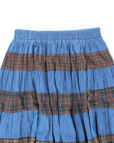 Vintage On The Verge Tired Skirt - S