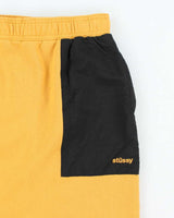 Vintage Stussy Yellow Jersey Skirt - S