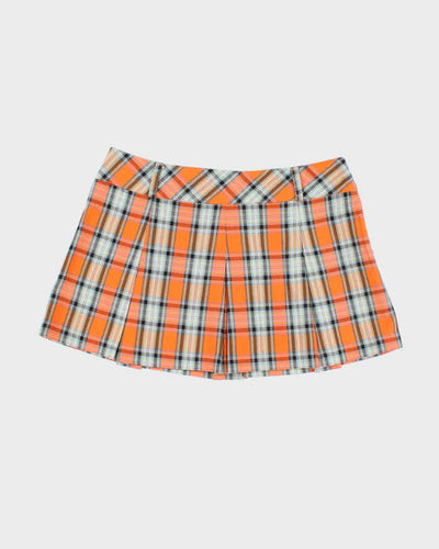 Vintage Y2k 00s And Checked Mini Skirt - S
