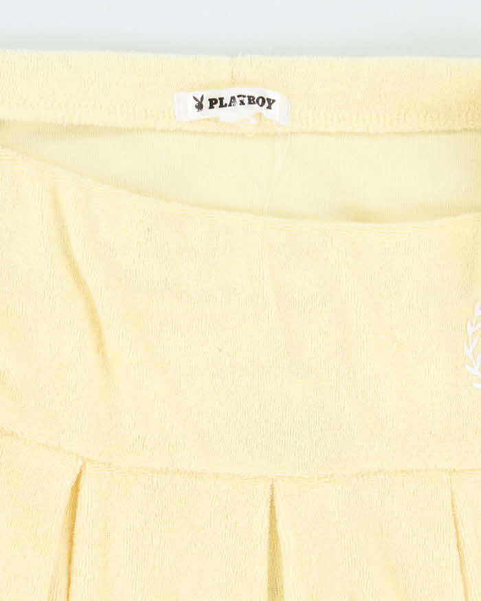Vintage Y2k 00s Playboy Towling Mini Skirt - XS