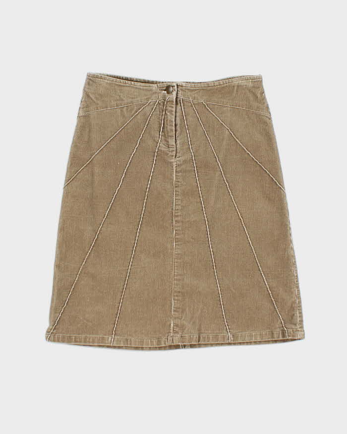 Vintage 90s Santa Barbra Corduroy Skirt - XS