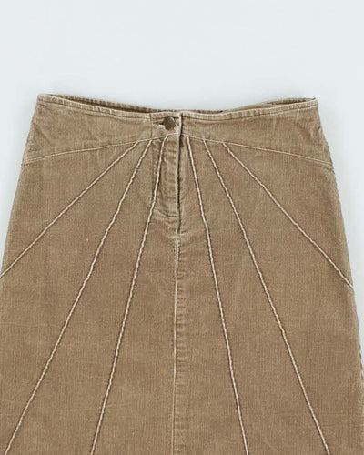 Vintage 90s Santa Barbra Corduroy Skirt - XS