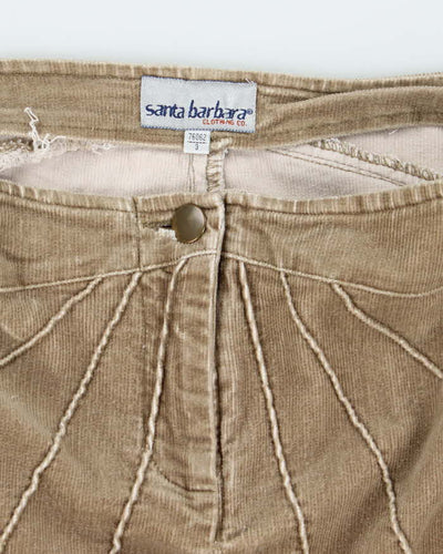 Vintage 90s Santa Barbra Corduroy Skirt - XS