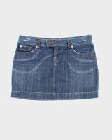 Vintage Y2k 00s Dynamite Mini Denim Skirt - M