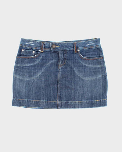Vintage Y2k 00s Dynamite Mini Denim Skirt - M