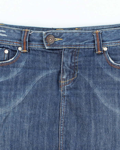 Vintage Y2k 00s Dynamite Mini Denim Skirt - M