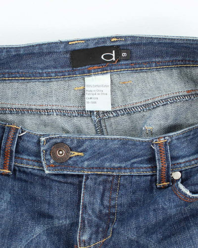 Vintage Y2k 00s Dynamite Mini Denim Skirt - M