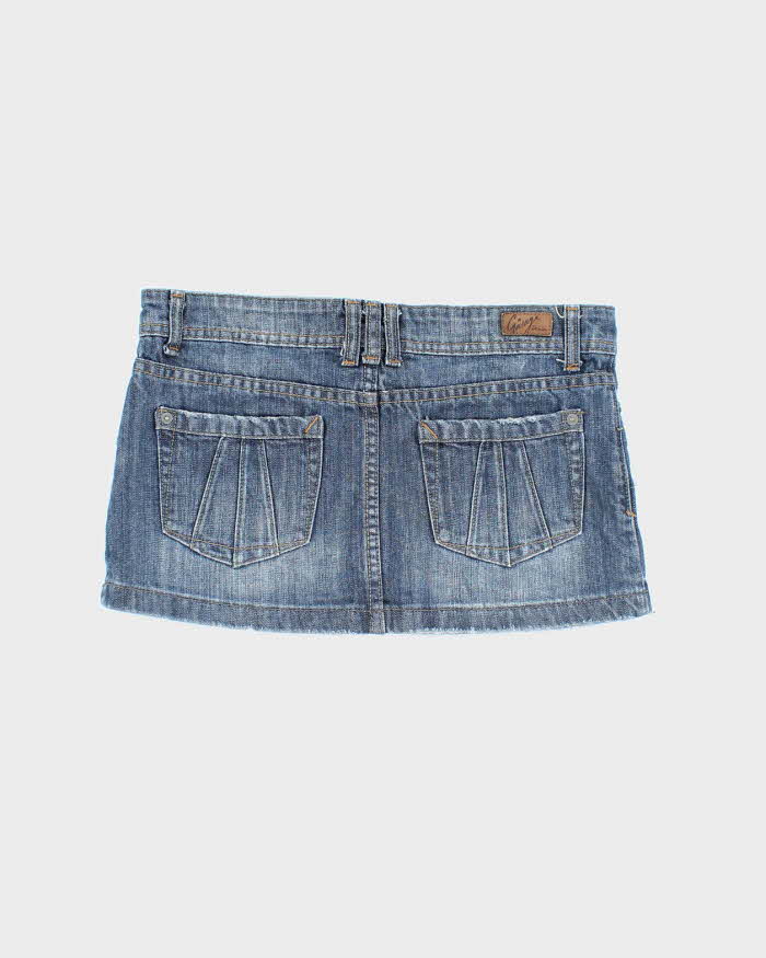 Vintage Y2k 00s Garage Denim Mini Skirt - S