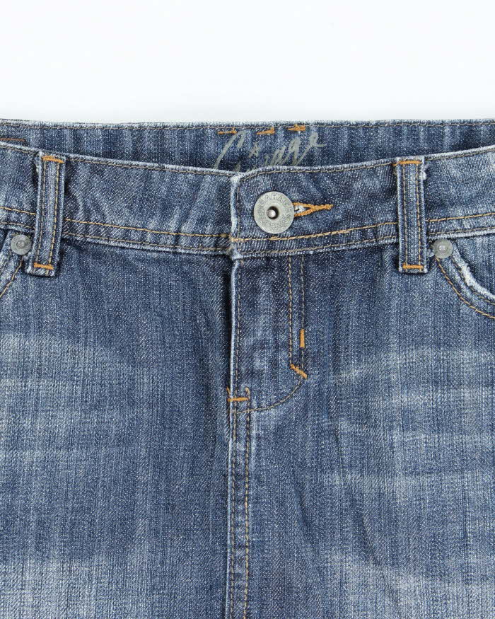 Vintage Y2k 00s Garage Denim Mini Skirt - S