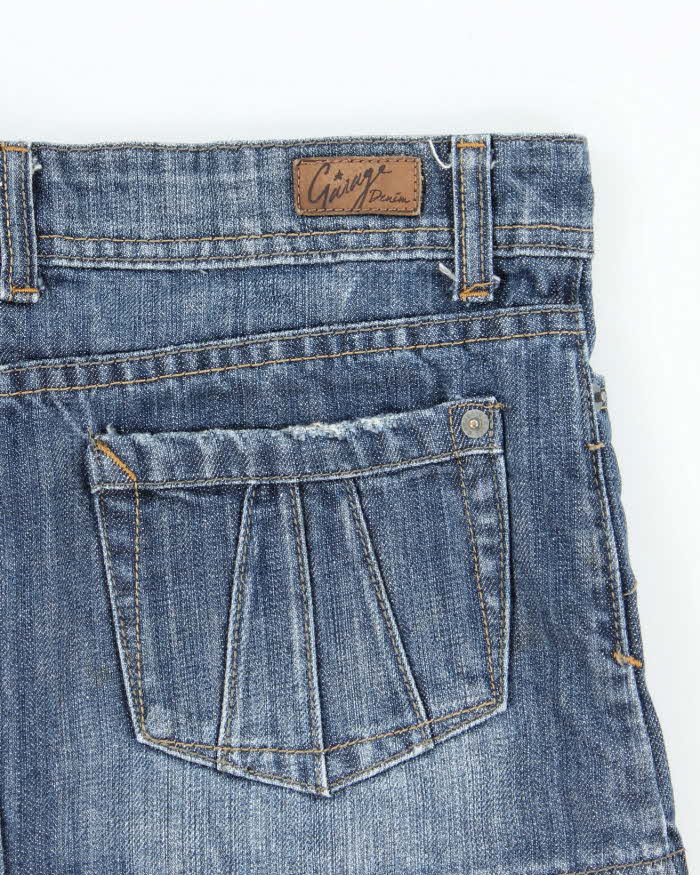 Vintage Y2k 00s Garage Denim Mini Skirt - S