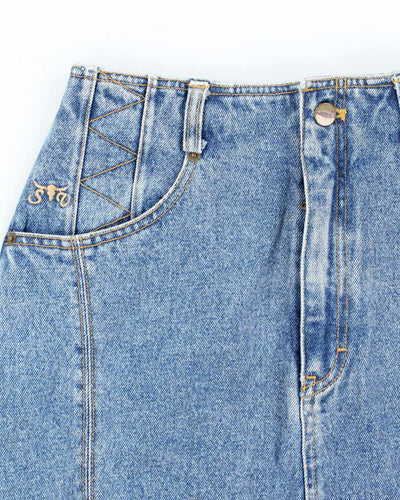 Vintage 90s Sergio Valente Denim Skirt - XS
