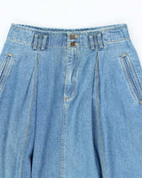 Vintage 90s Liz Wear Denim Skirt - XS
