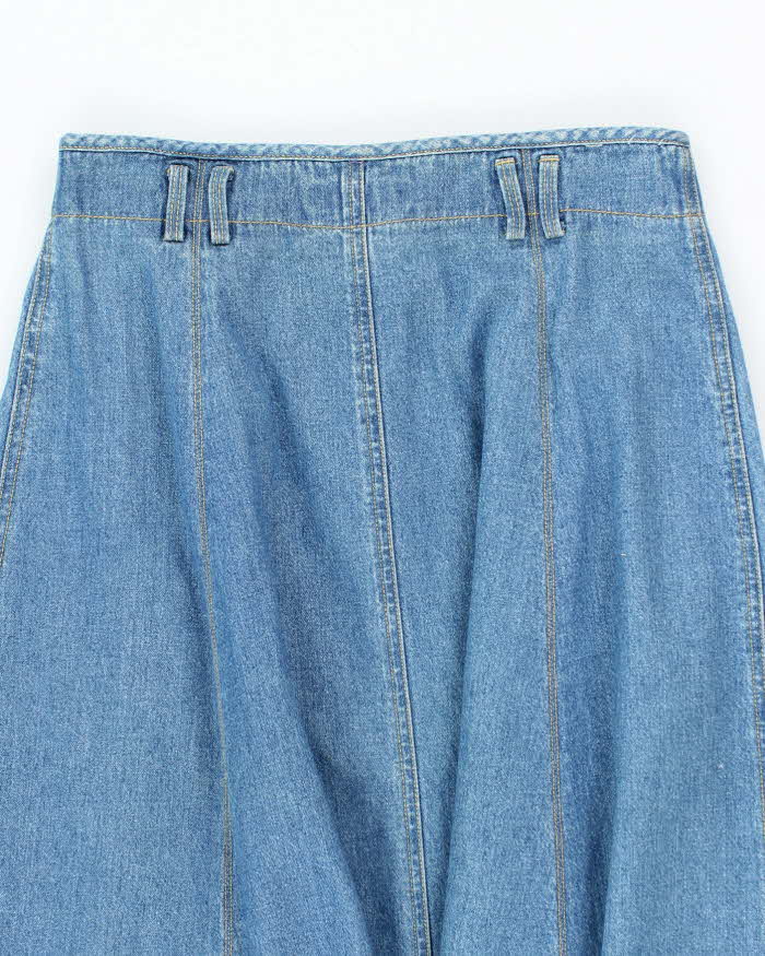 Vintage 90s Liz Wear Denim Skirt - XS