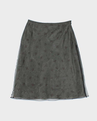 Vintage 90s Bosch Mesh Skirt - XS