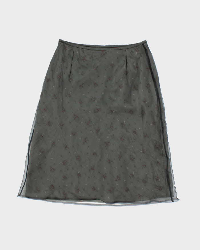 Vintage 90s Bosch Mesh Skirt - XS