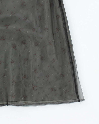 Vintage 90s Bosch Mesh Skirt - XS