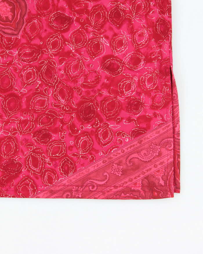Vintage 90s Jacob Pink Skirt - XS