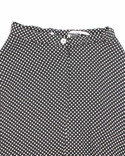 Vintage 90s Jean Paul Polka Dot Skirt - XXS