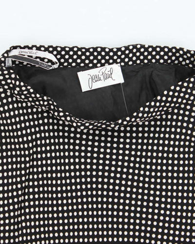 Vintage 90s Jean Paul Polka Dot Skirt - XXS