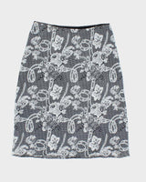 Vintage 90s Chapter One Pattern Skirt - S