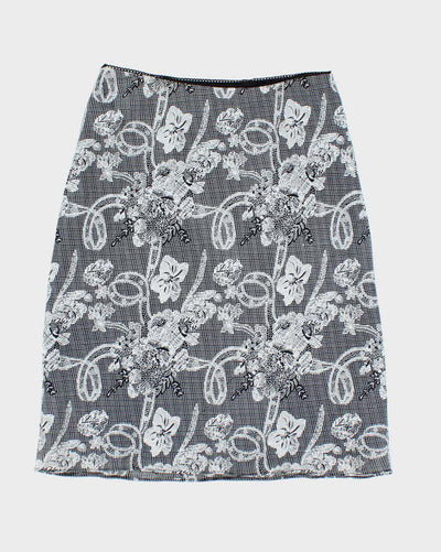 Vintage 90s Chapter One Pattern Skirt - S