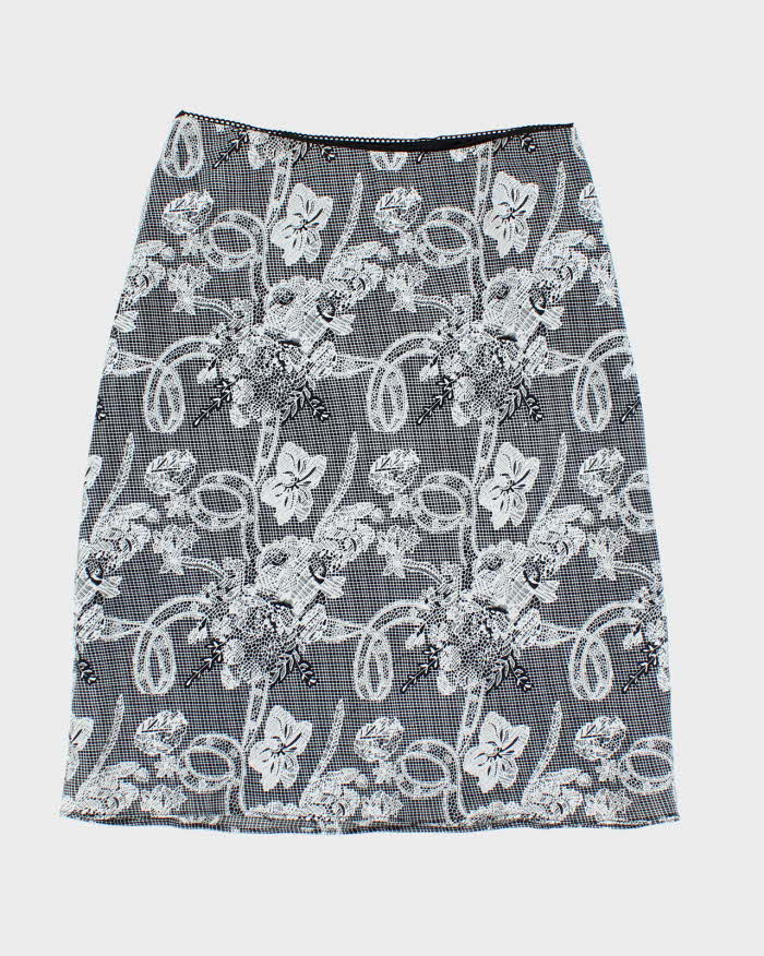 Vintage 90s Chapter One Pattern Skirt - S