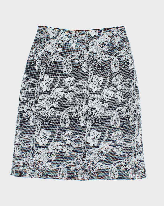 Vintage 90s Chapter One Pattern Skirt - S